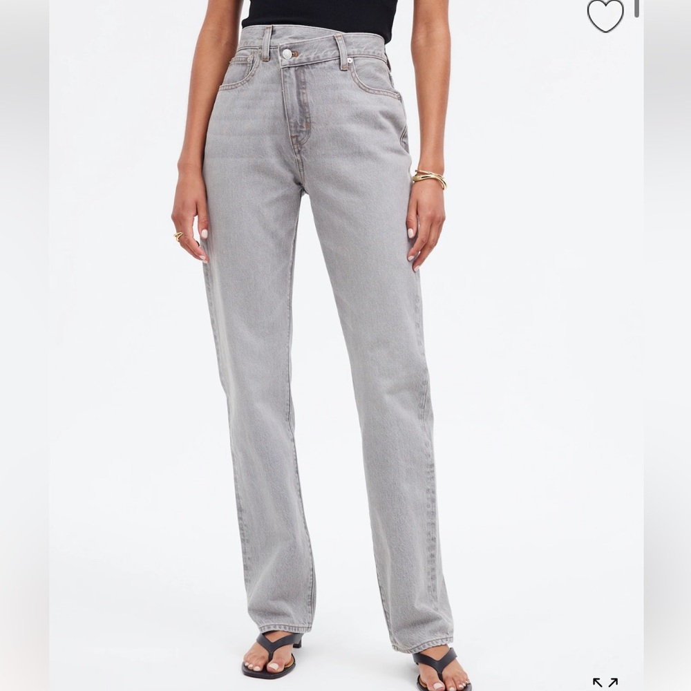 CLEANOUT SALE🚨 BNWT✨ Madewell “The 90’s Straight Jean” in Heywood wash